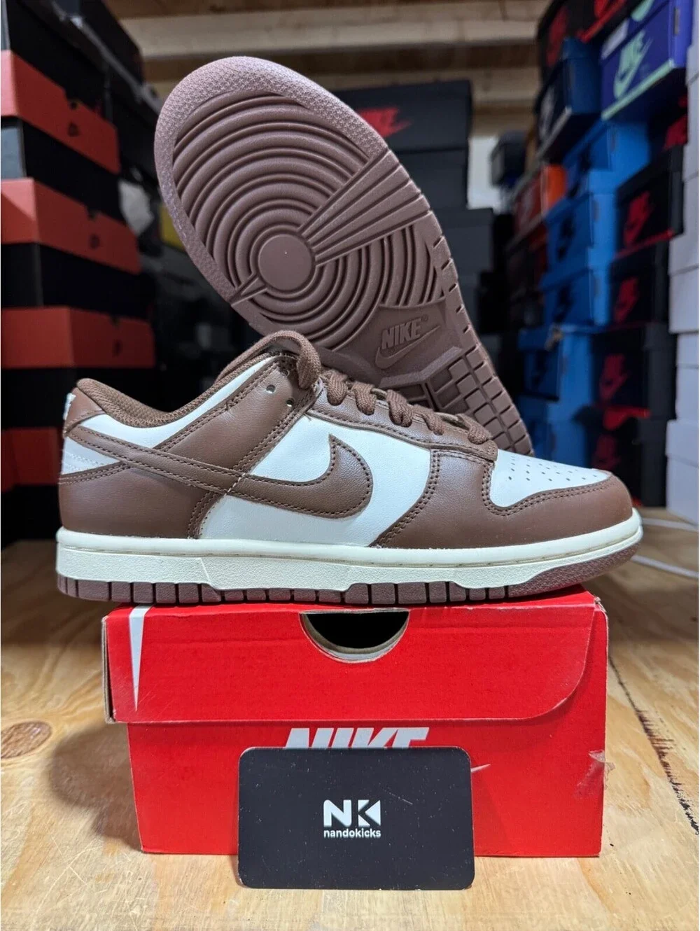 Nike Wmns Dunk Low 'Cacao Wow' DD1503-124 BRAND NEW SIZE 6W
